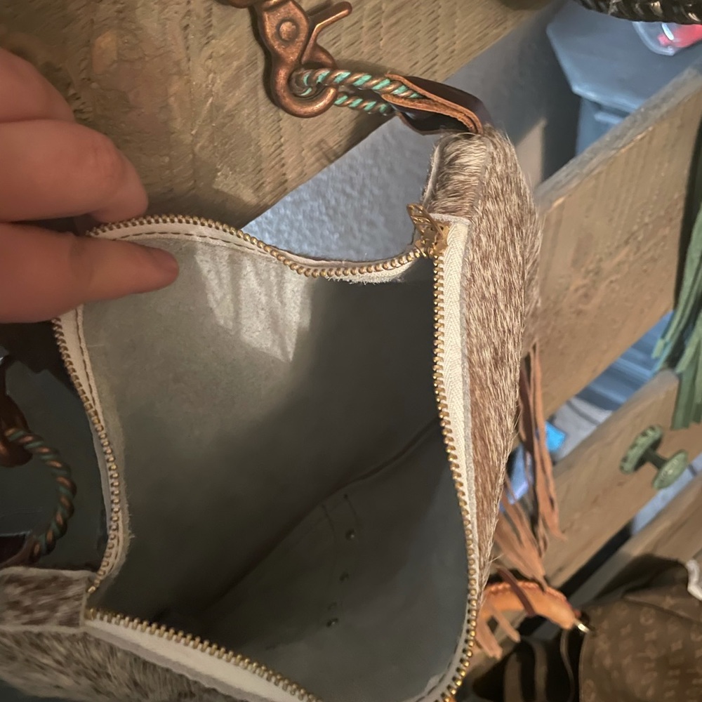Genuine custom cowhide with pretty leather work